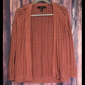 Forever 21  Cardigan Sweater-Sleeve imperfection